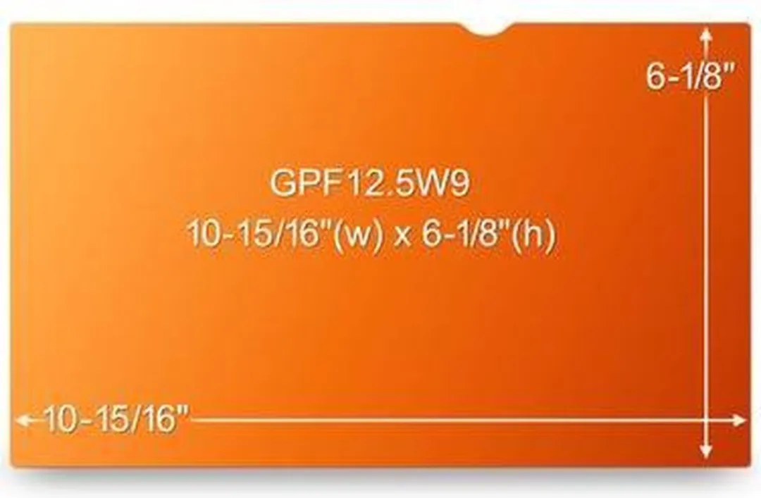 3M Gold Privacy Filter GF125W9B - Goud
