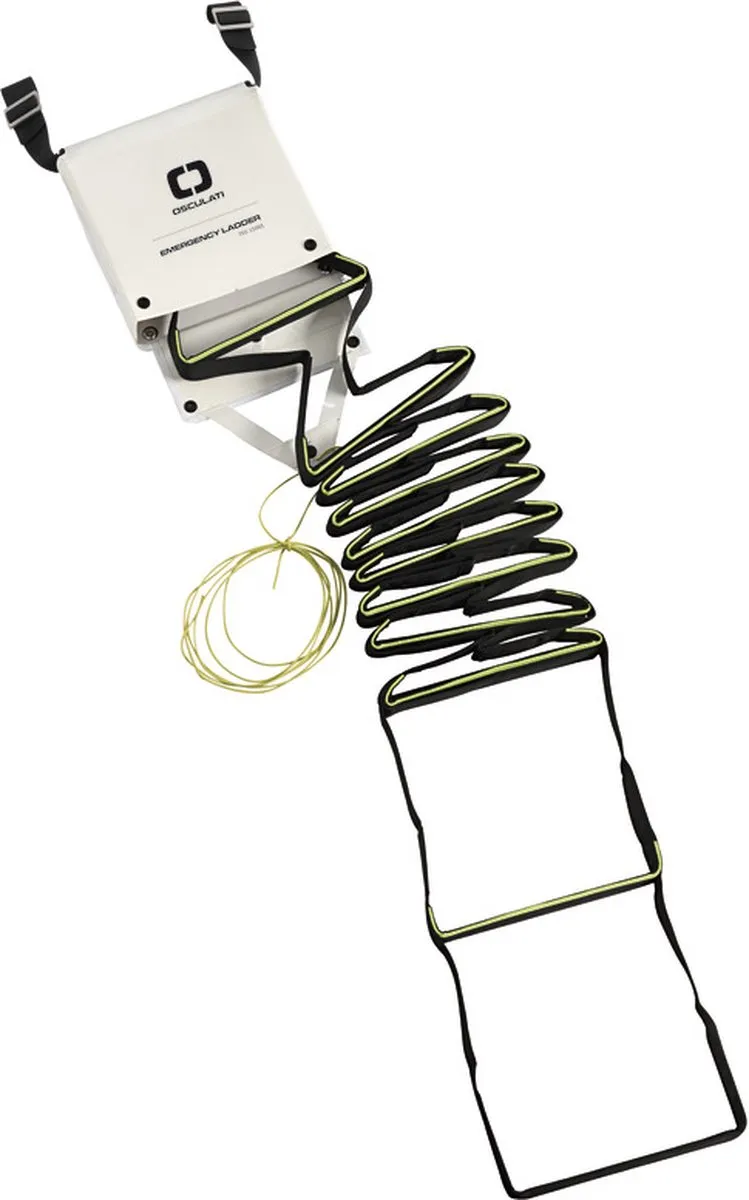 Osculati witte Noodladder met 11 treden