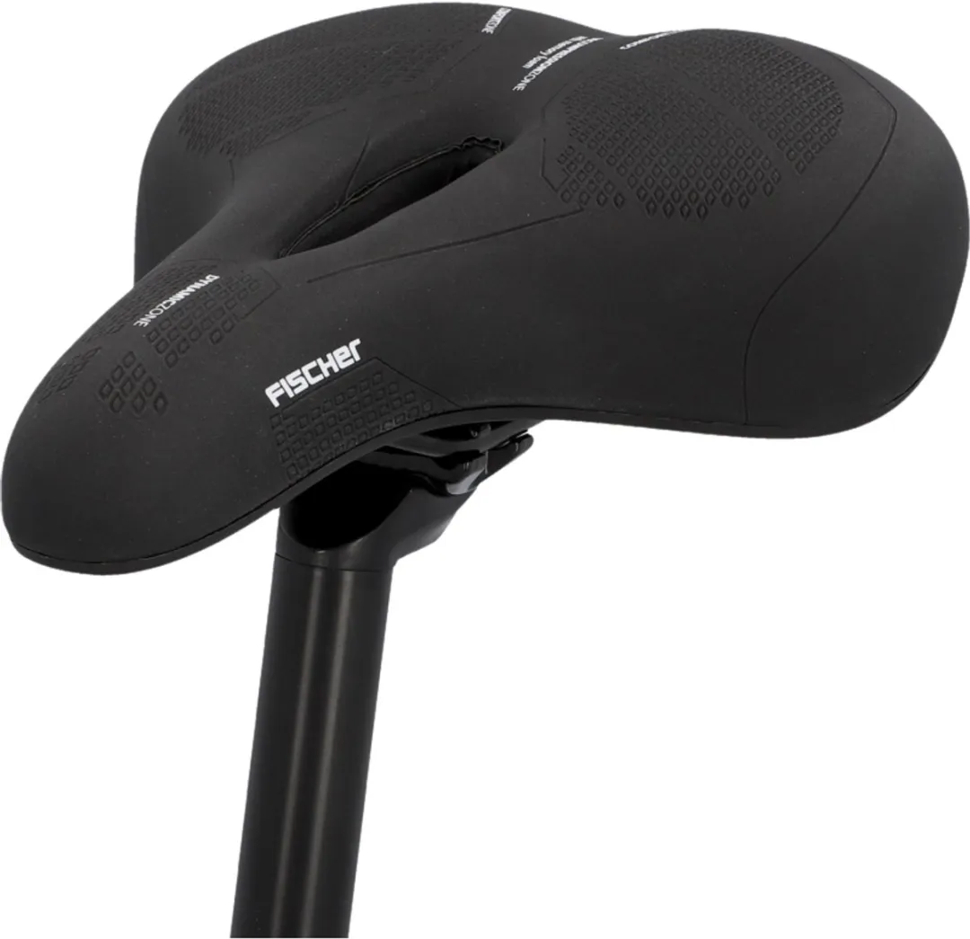 FISCHER FAHRAD R.E.Med MEMORY FOAM Zadel Zwart