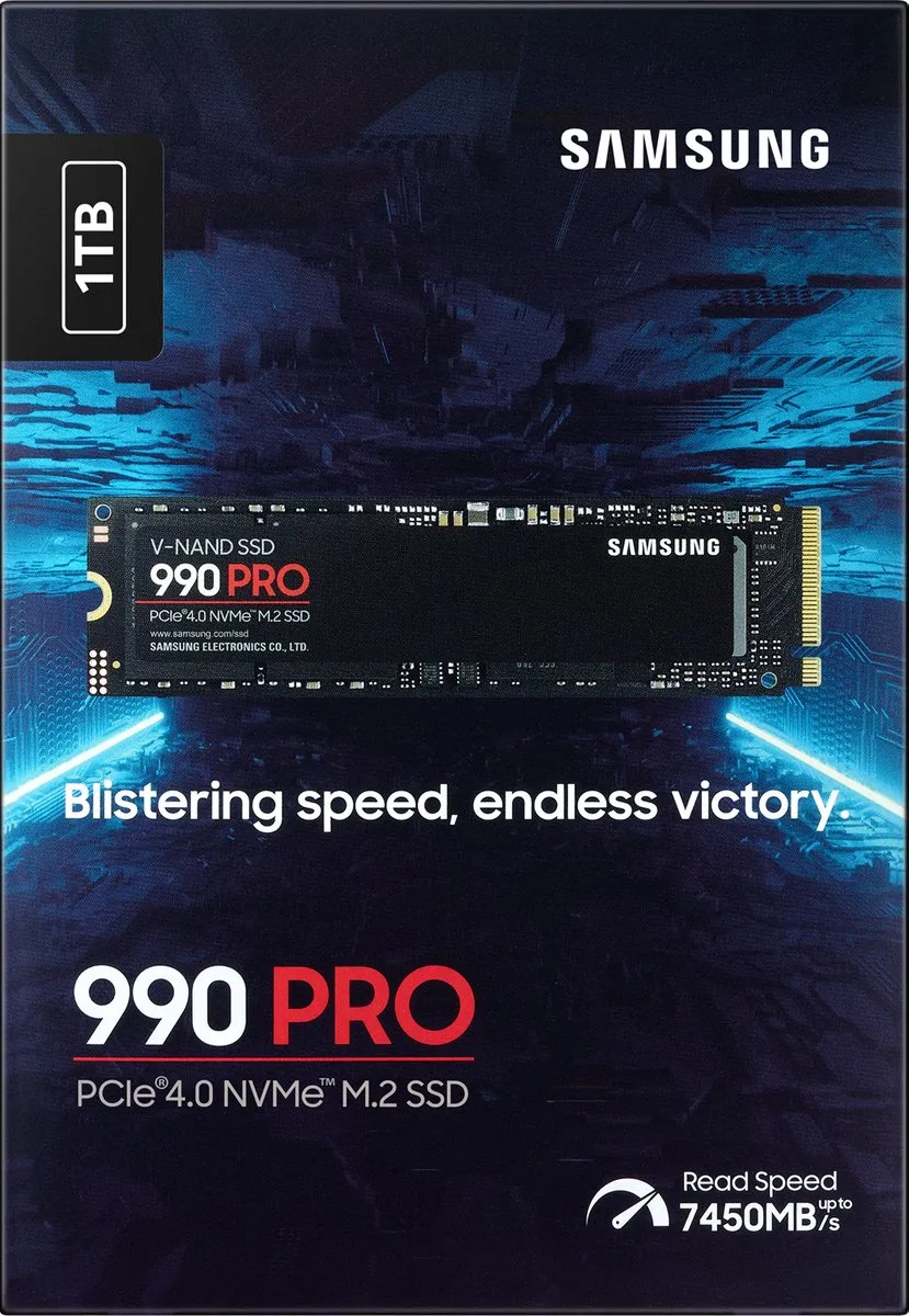Samsung 990 PRO MZ-V9P1T0BW SSD 1TB - afbeelding 6 van 6