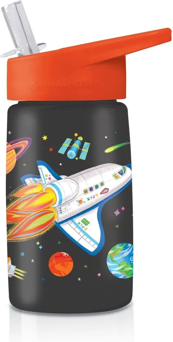 Crocodile Creek Tritan Space Explorer Drinkfles