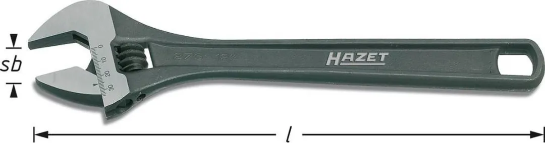 Hazet Verstelbare Moersleutel 0-34mm
