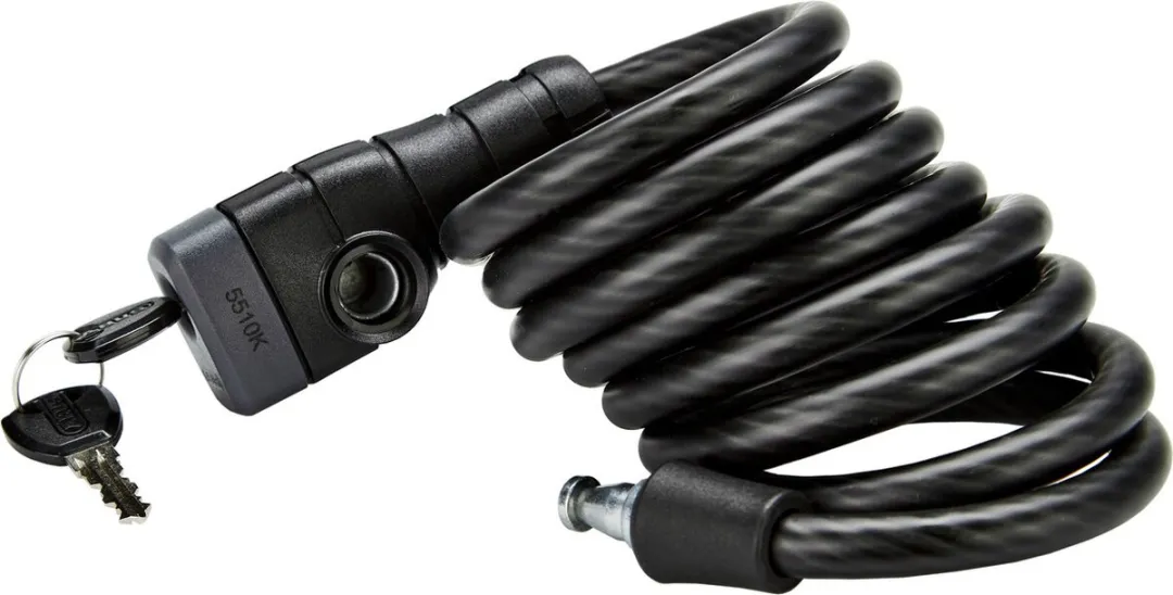 ABUS Primo 5510K/180 Kabelslot - 180cm - Zwart