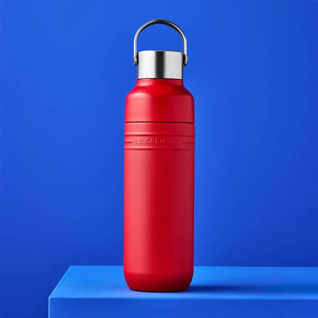 Le Creuset Drinkfles On The Go 0,5L - Kersenrood