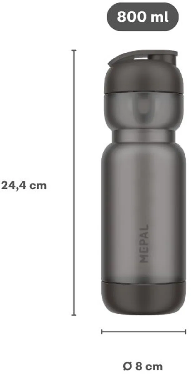 Mepal Shakebeker Sport 800ml - Apple green