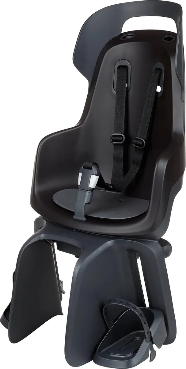 Bobike Maxi Go RS Fietsstoeltje - Urban Black