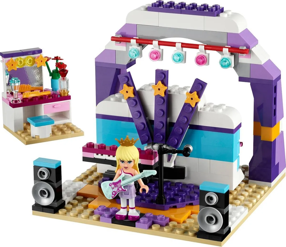 LEGO Friends Oefenzaal 41004 - 198 Stukken - Paars