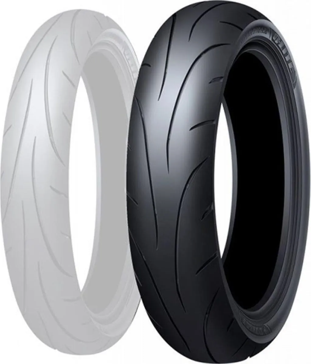 Dunlop Pneu 130/70-17 Moto Derbi Senda DRD 2002-2005