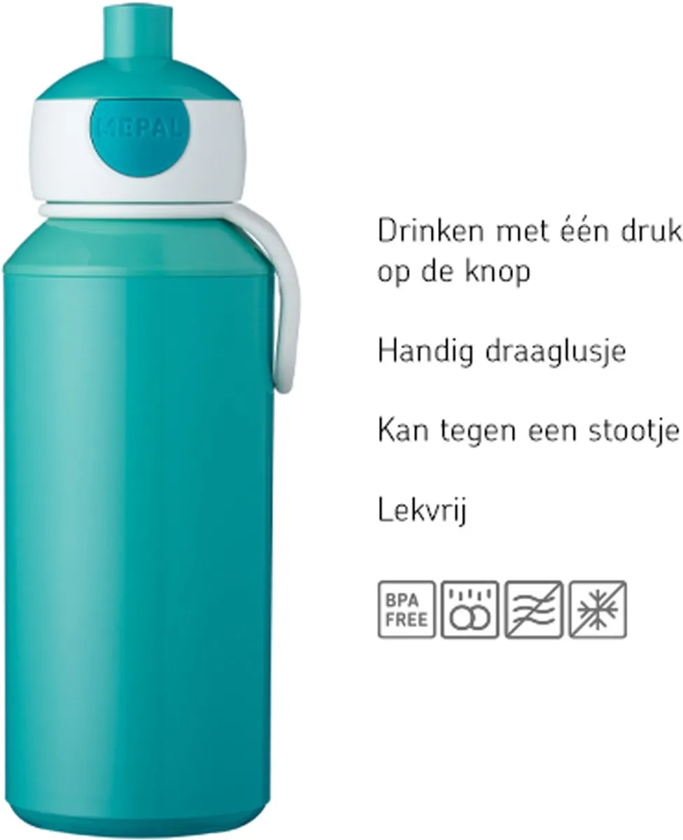 Mepal Campus 107410065410 Drinkfles 400ml - Tropical Ocean