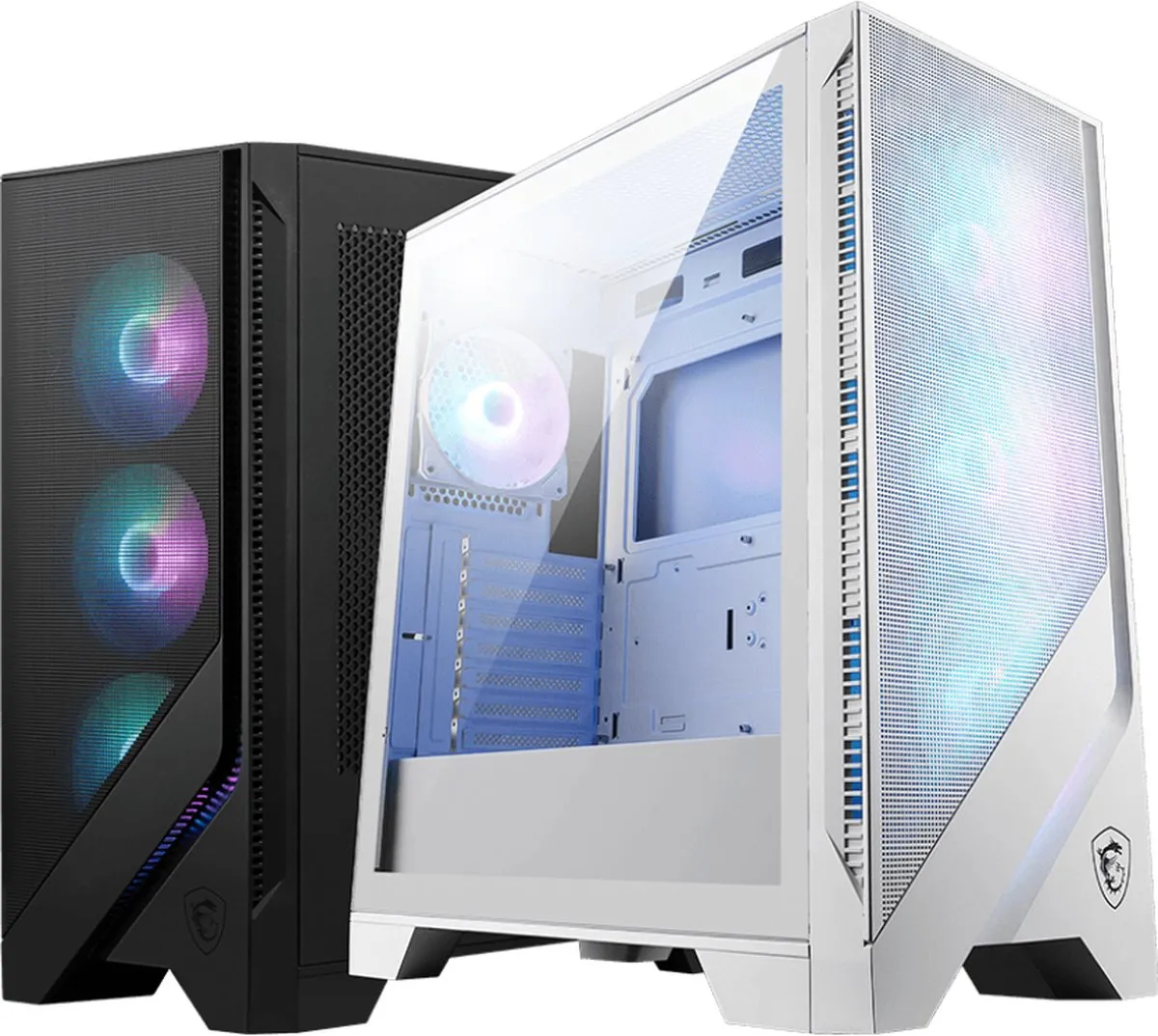 MSI MAG FORGE 320R Airflow Micro Tower - Wit