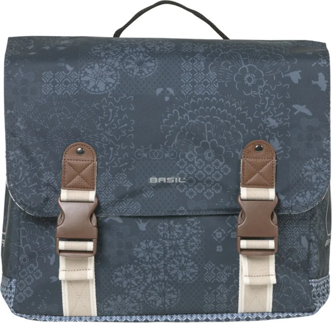 Basil Boheme Dubbele Fietstas MIK 35L - Indigo Blauw - afbeelding 6 van 6