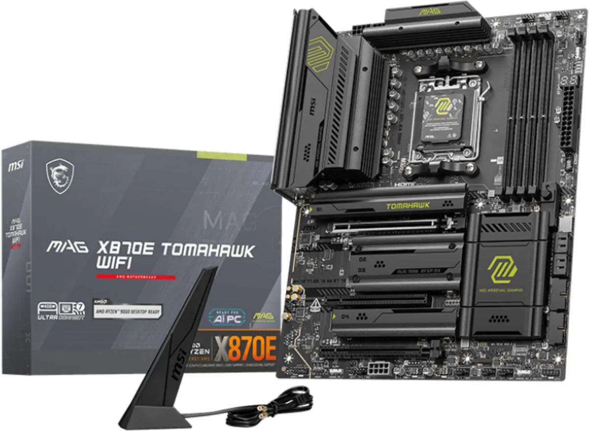 MSI MAG X870E TOMAHAWK WIFI Moederbord - AM5 - ATX