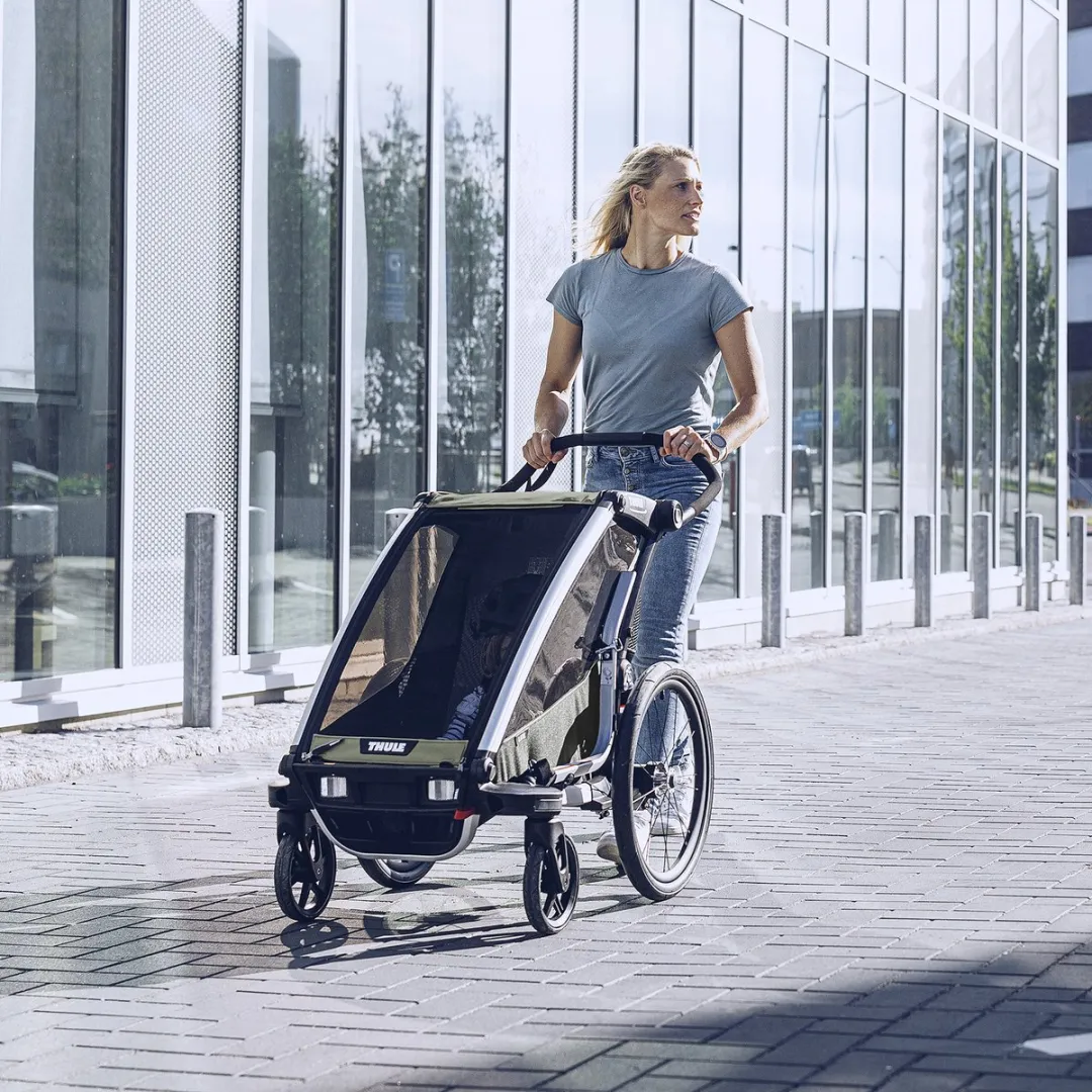 Thule Chariot Lite Multisportieve Trailer - Vintage Green