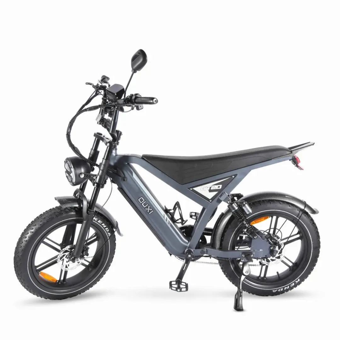 OUXI GT20 Elektrische Fatbike 250W - 7 Versnellingen - Grijs