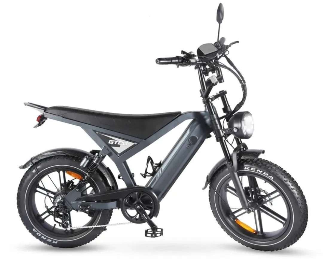 OUXI GT20 Elektrische Fatbike 250W - 7 Versnellingen - Grijs