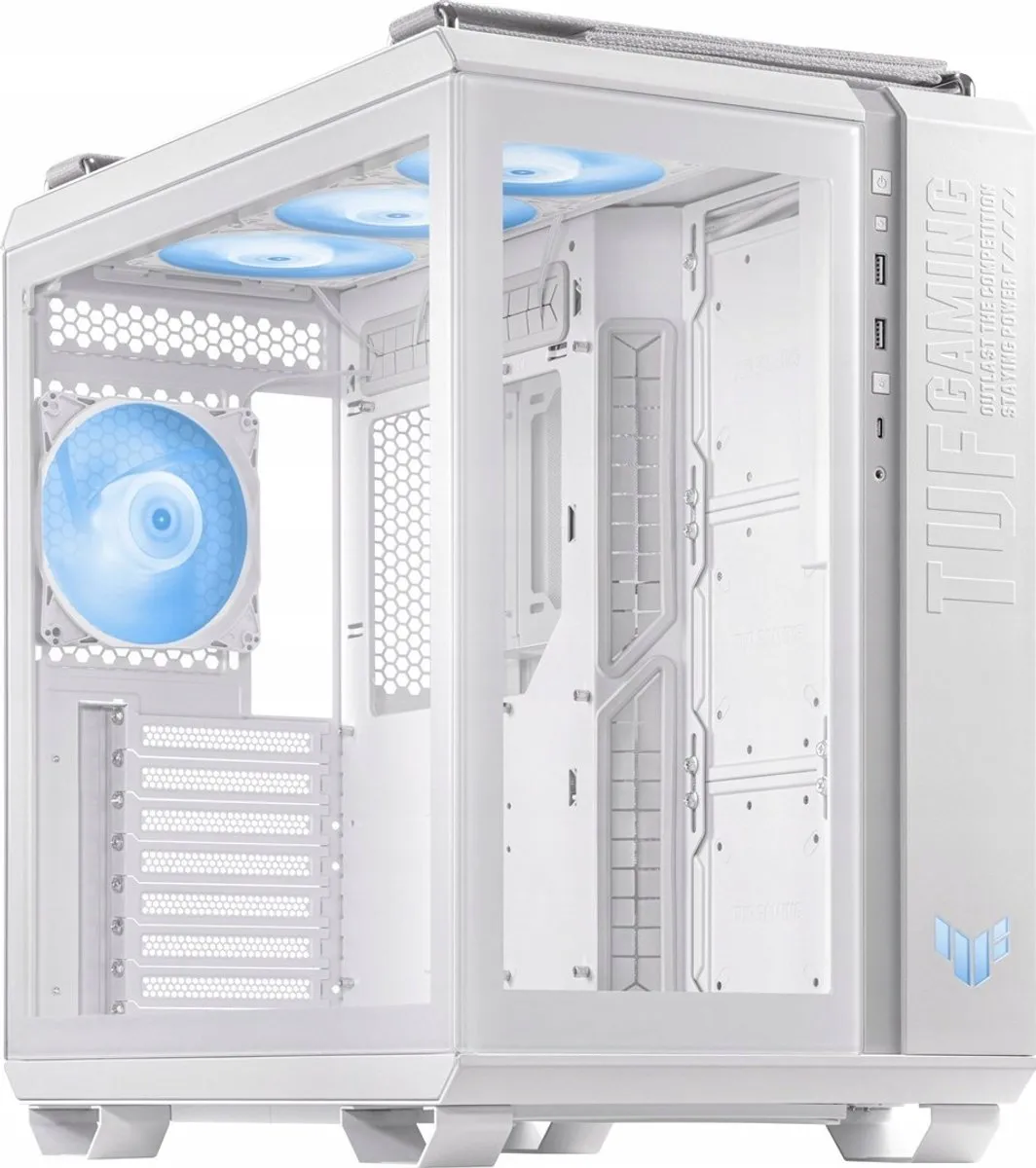ASUS TUF Gaming GT502 PLUS Behuizing - Wit