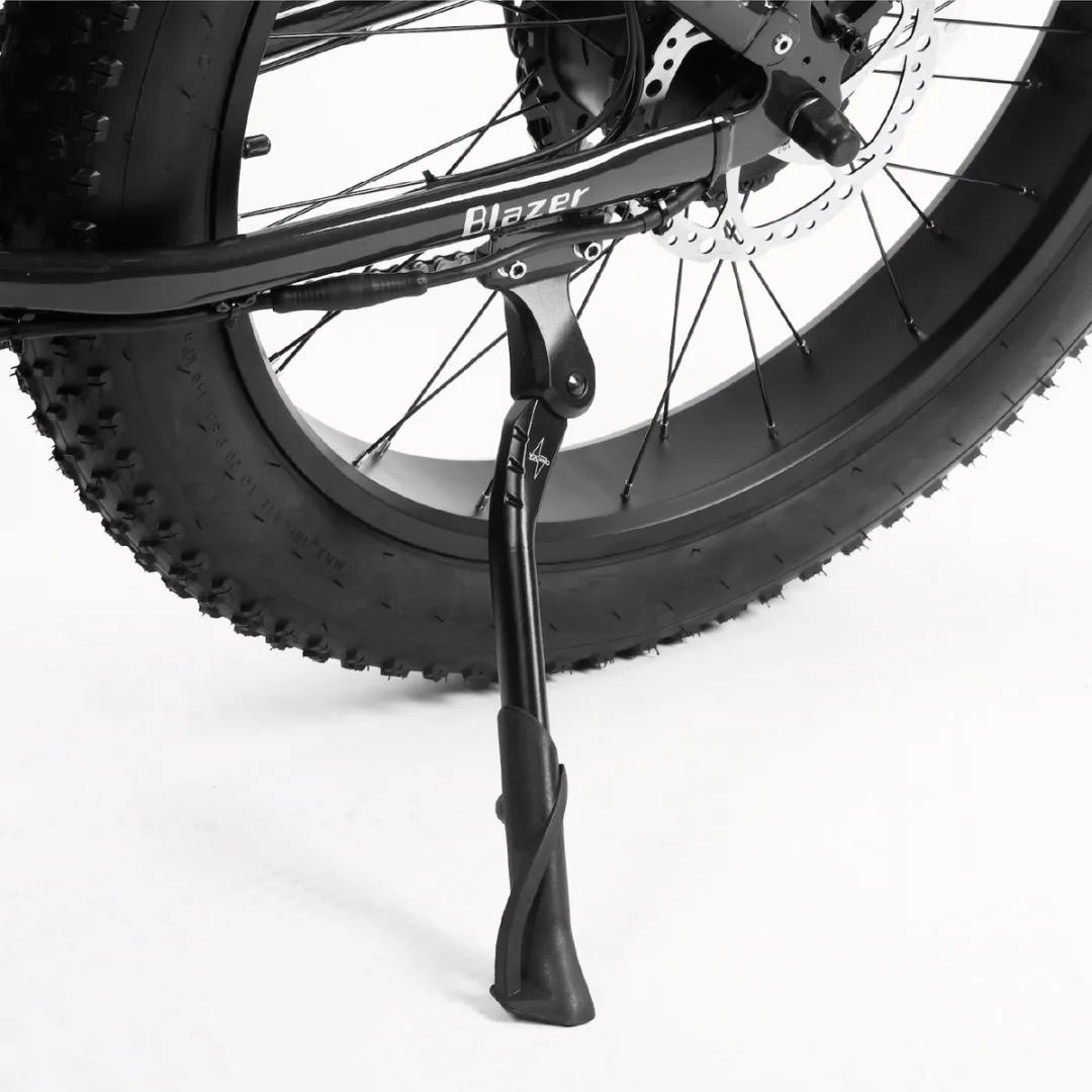 Voltano Enkele Fietsstandaard Verstelbaar 24-28" - 40mm Montage - Zwart