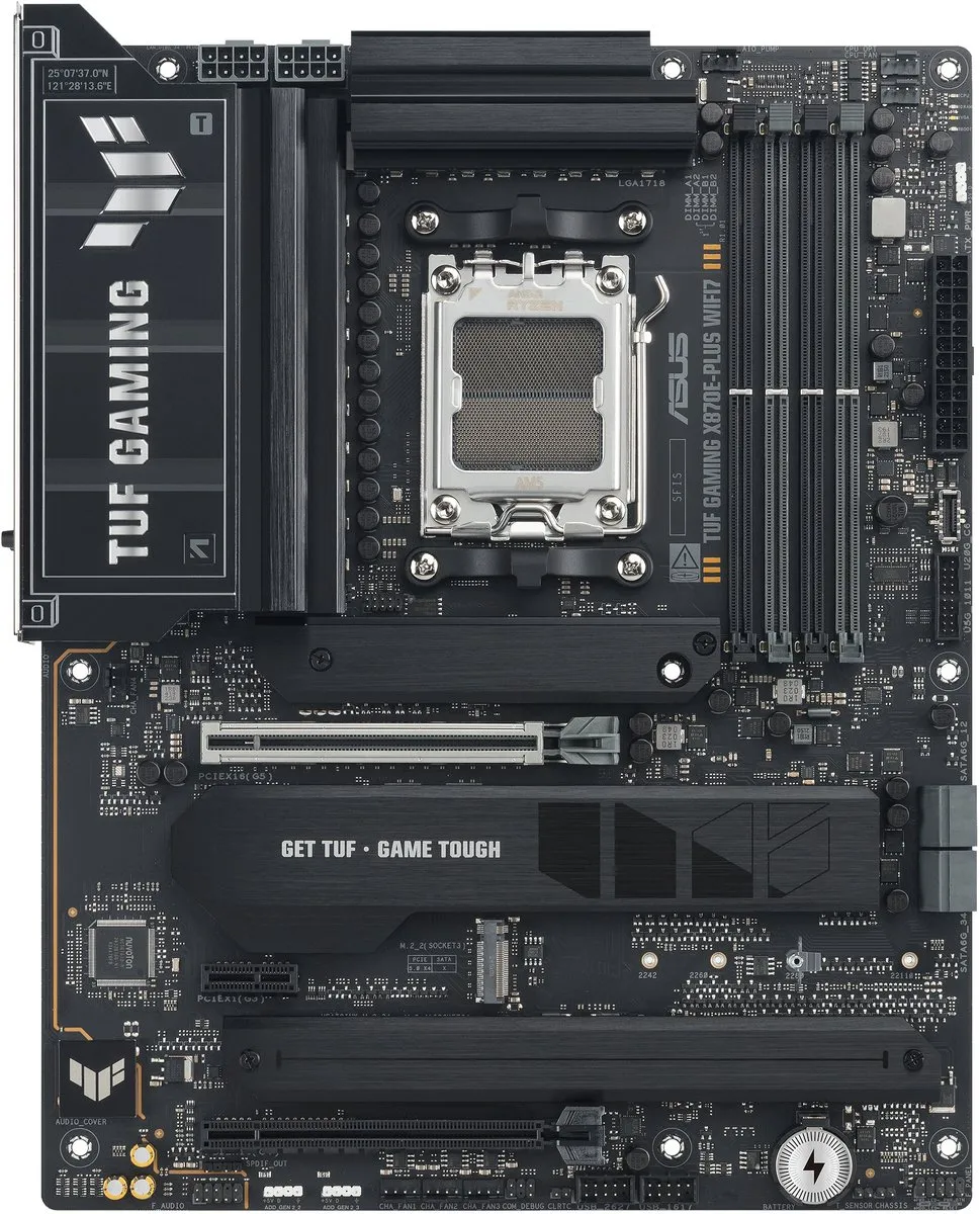 ASUS TUF Gaming X870E-PLUS WIFI7 Moederbord - AM5 - ATX