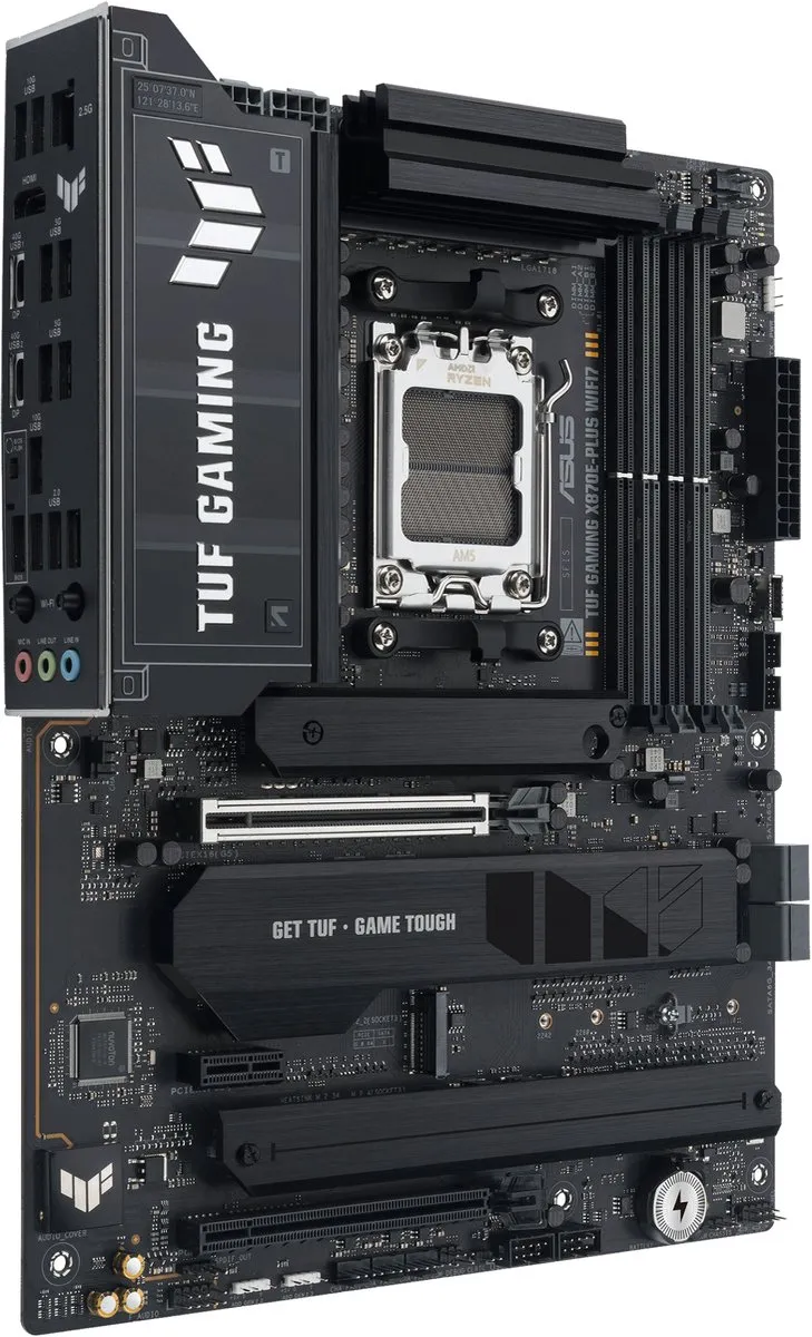 ASUS TUF Gaming X870E-PLUS WIFI7 Moederbord - AM5 - ATX