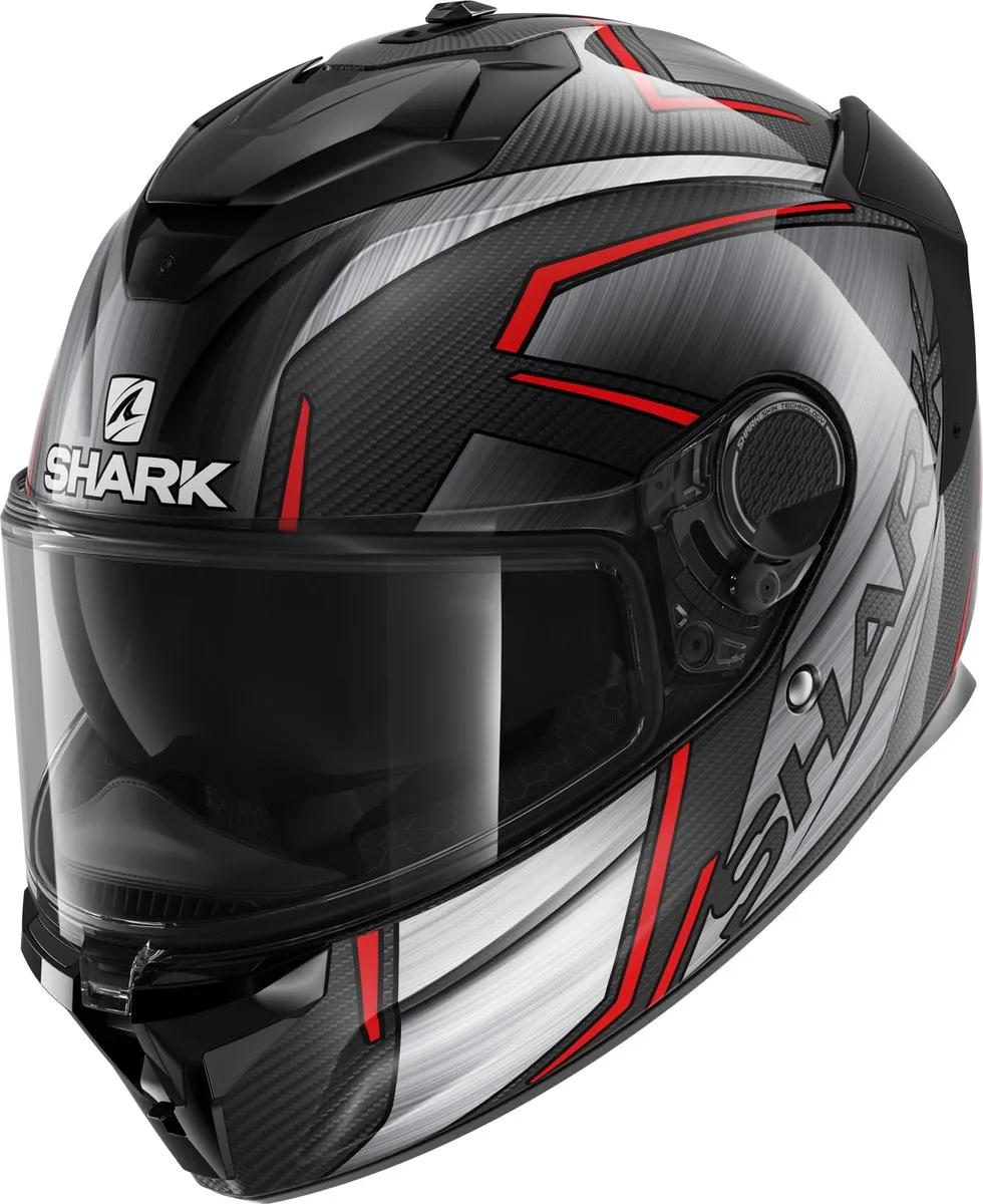Shark Spartan GT Carbon Kromium Motorhelm