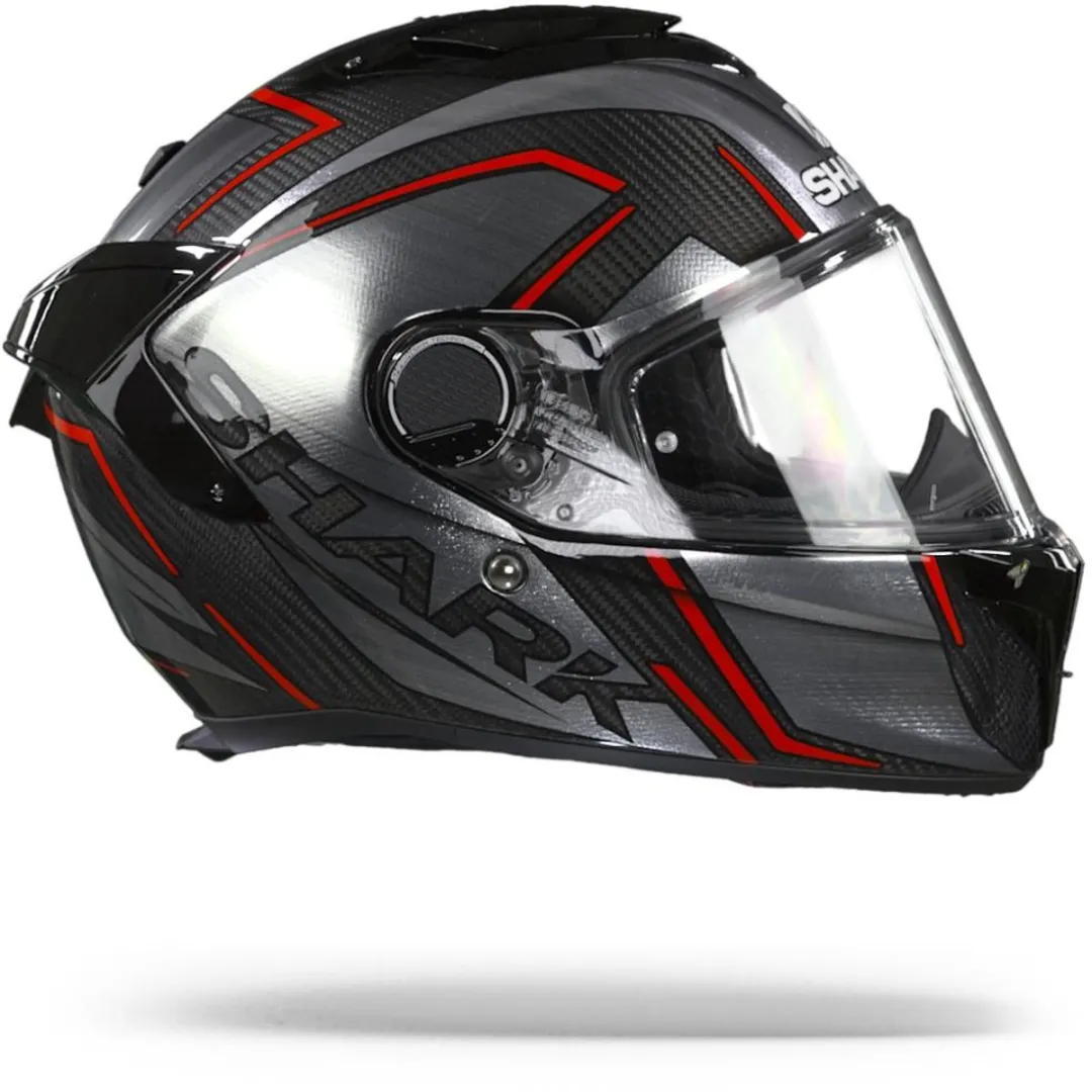 Shark Spartan GT Carbon Kromium Motorhelm - XS - Rood