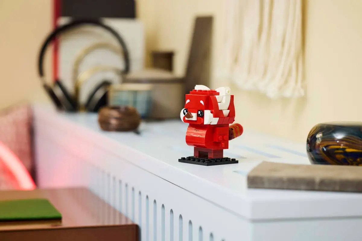 LEGO Disney Turning Red Brickheadz 40798 - Rode Panda Mei