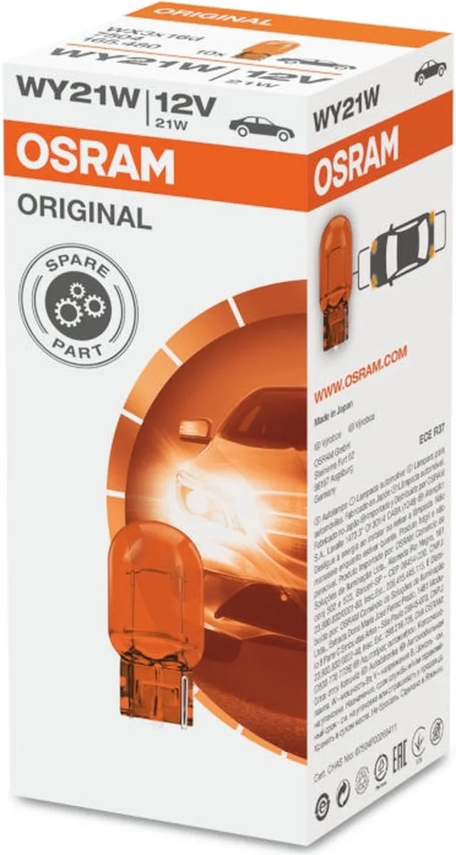 Osram WY21W Autolamp 21W 12V