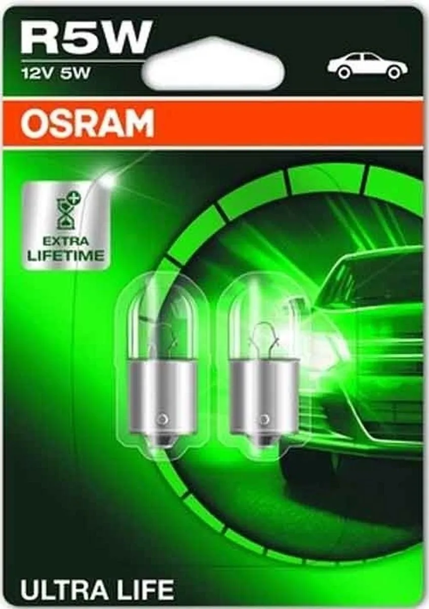 Osram R5W BA15s 12V Ultra Life Set