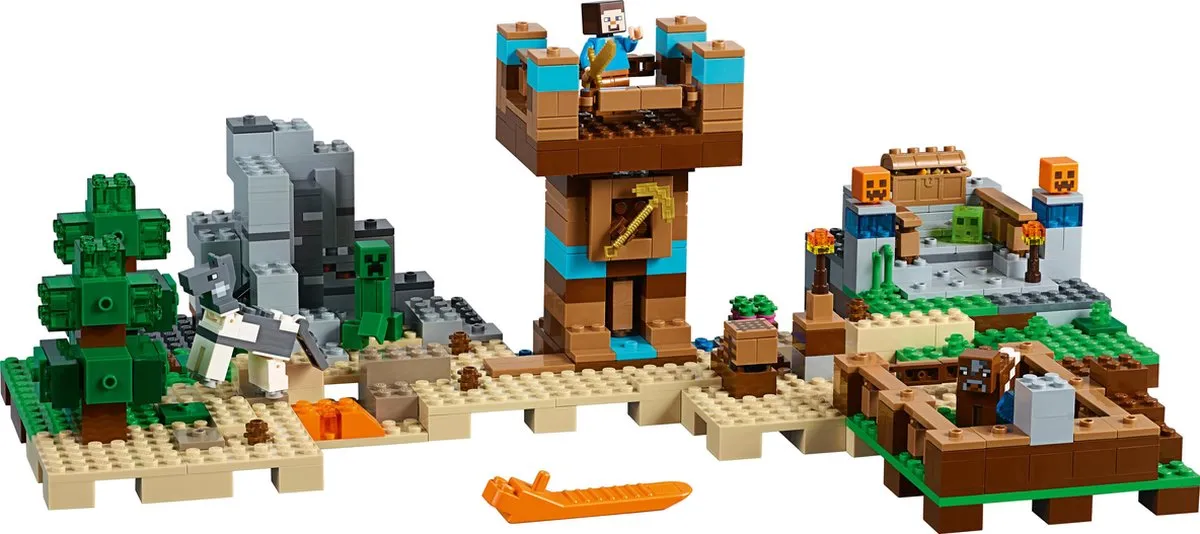 LEGO Minecraft De Crafting-box 2.0 21135 - 717 Stukken