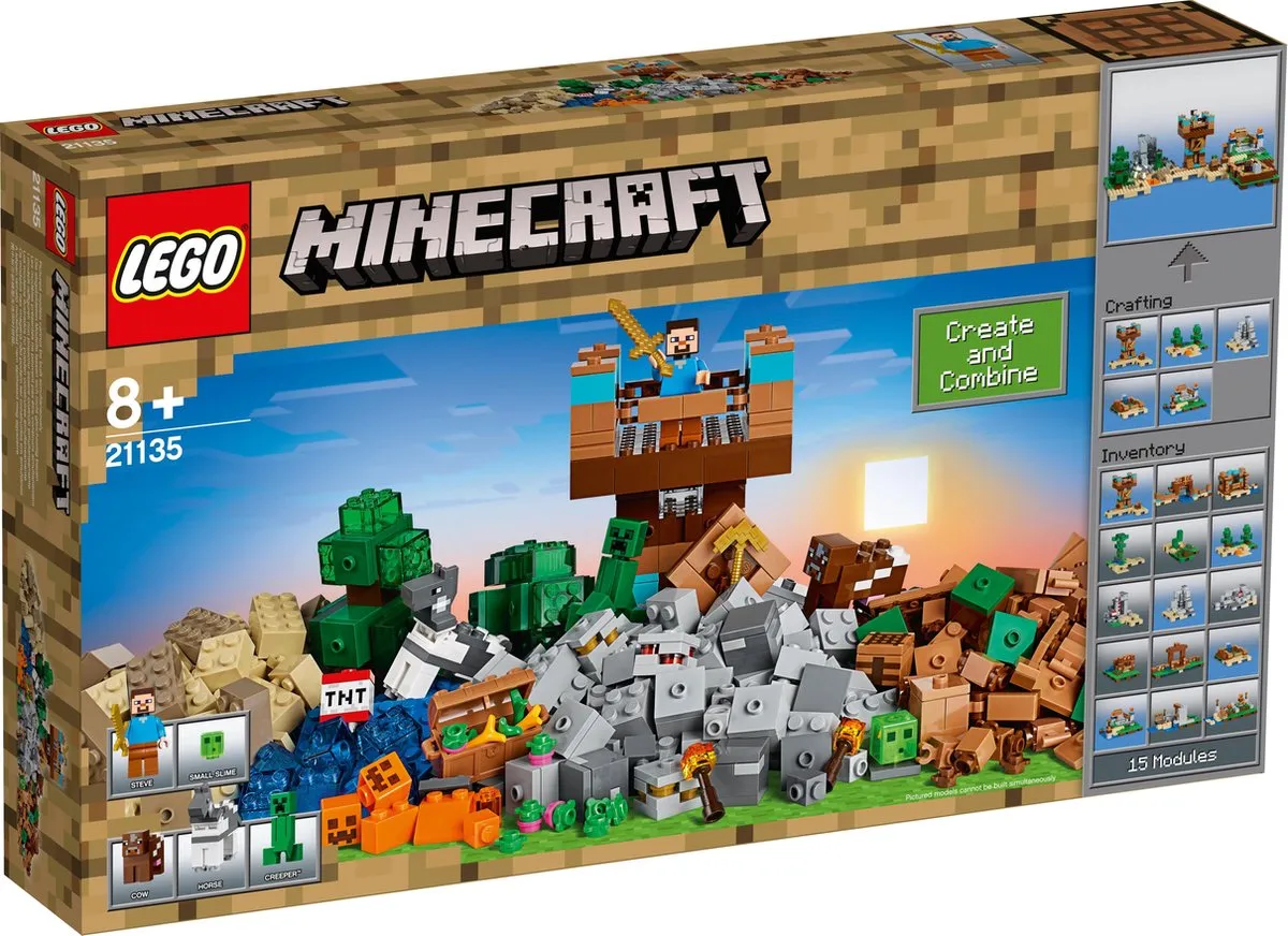 LEGO Minecraft De Crafting-box 2.0 21135