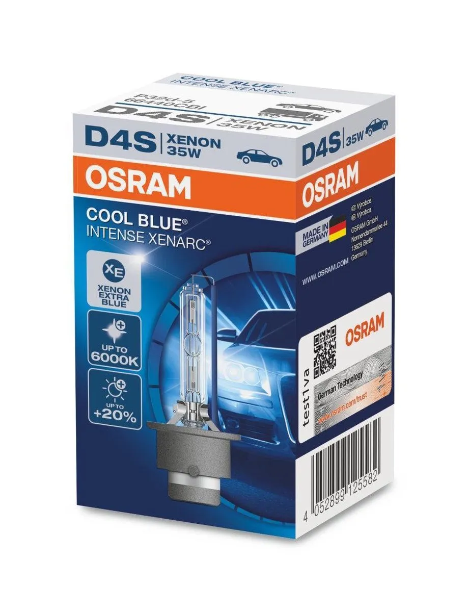 Osram Xenarc Cool Blue Intense D4S Xenonlamp 12V/35W - 5500K
