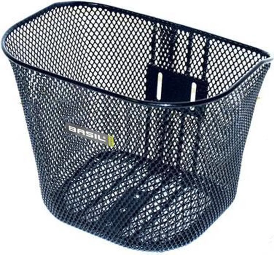 Basil Toronto Kinderfietsmand - Staal - 10L - Zwart - afbeelding 6 van 6