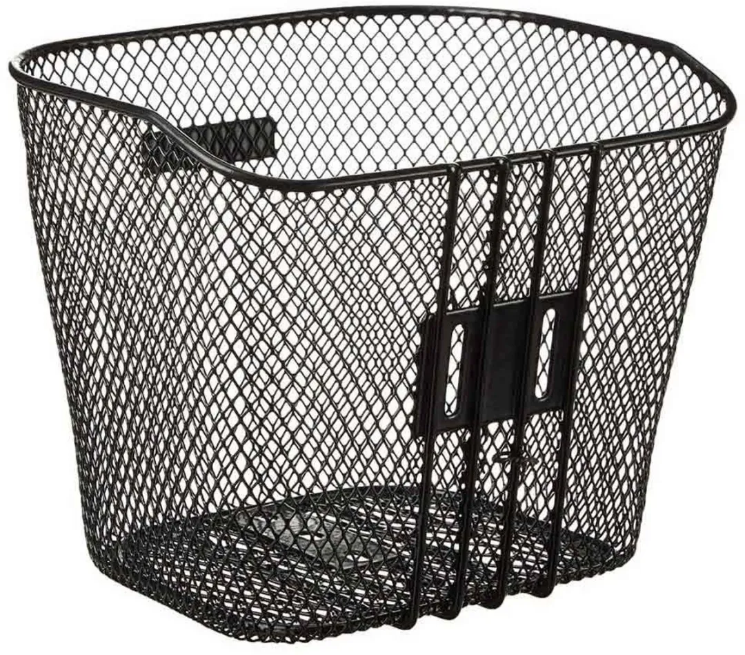 Basil Toronto Kinderfietsmand - Staal - 10L - Zwart