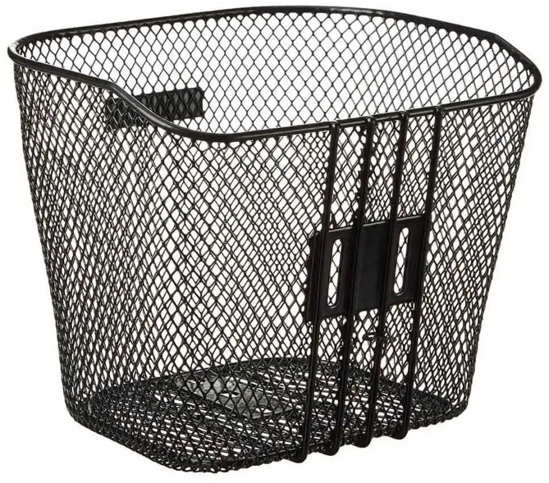 Basil Toronto Kinderfietsmand - Staal - 10L - Zwart
