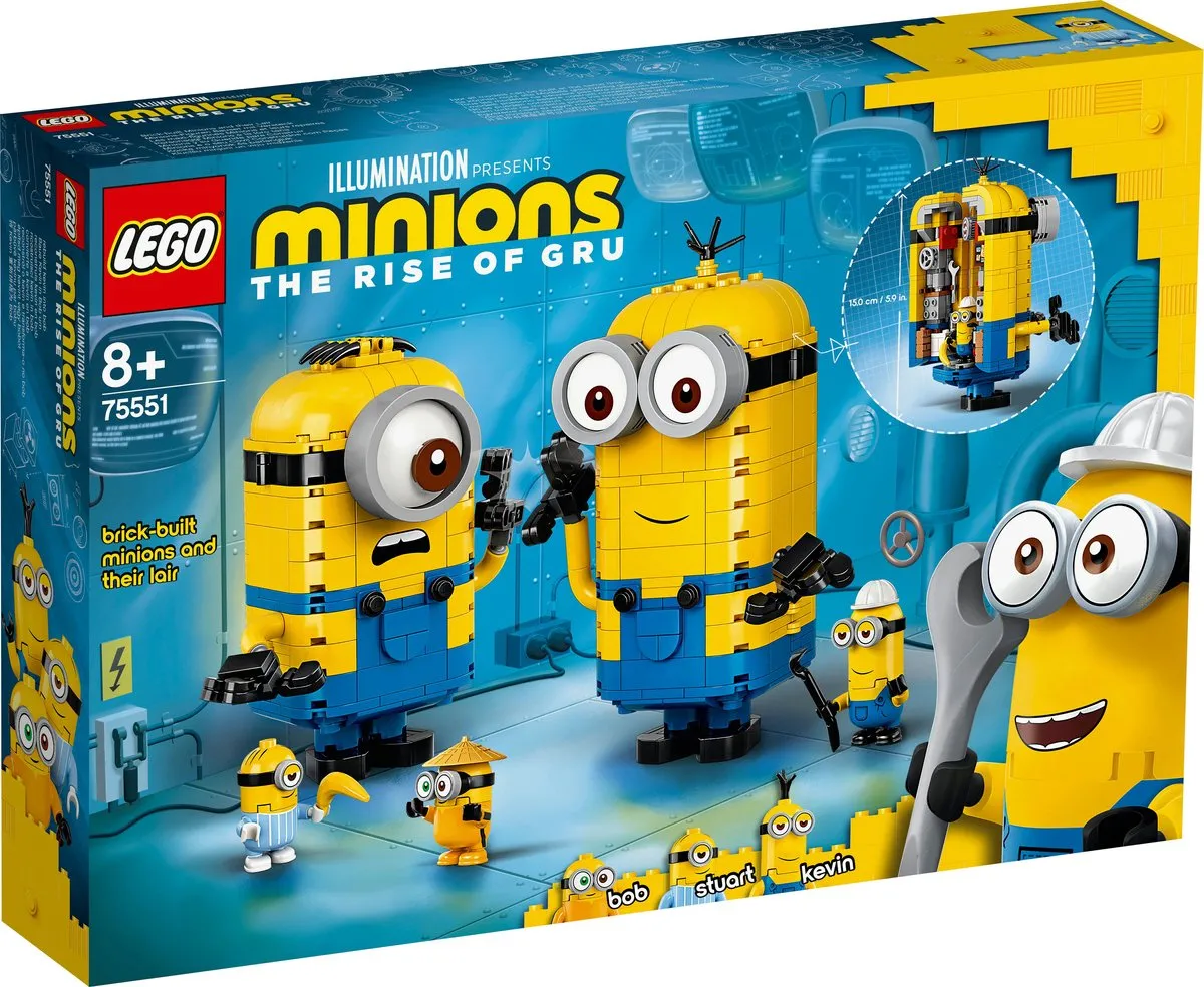 LEGO Minions Stenen Schuilplaats 75551 - 3 Minifiguren - afbeelding 6 van 6