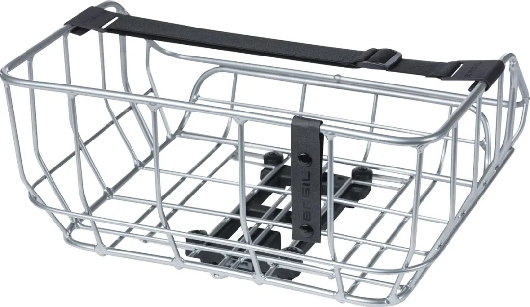 Basil Portland Fietsmand Achterop 25L - Chroom