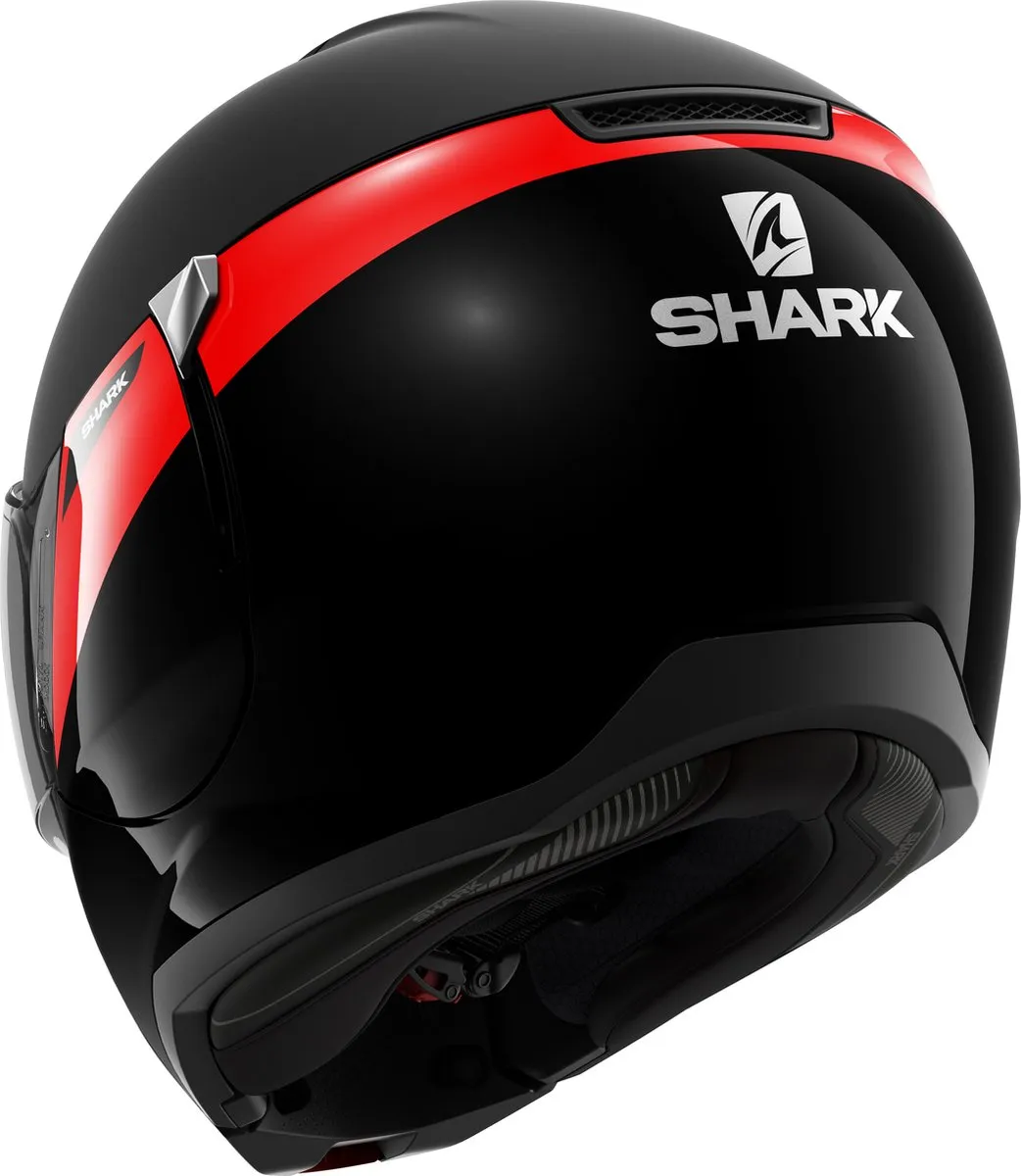 Shark EvoJet Karonn MAT Motorhelm - XS - Rood