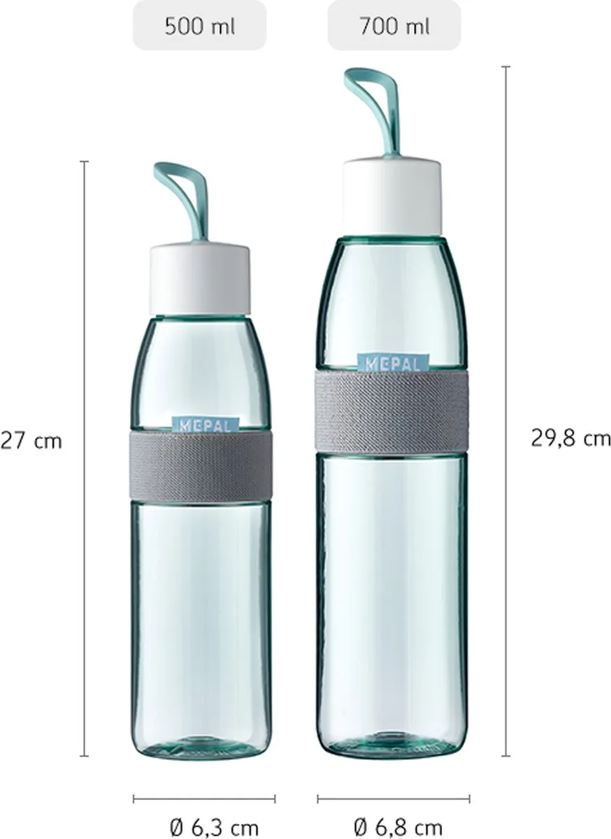 Mepal Waterfles 700ml Ellipse Nordic Sage - 107778094700