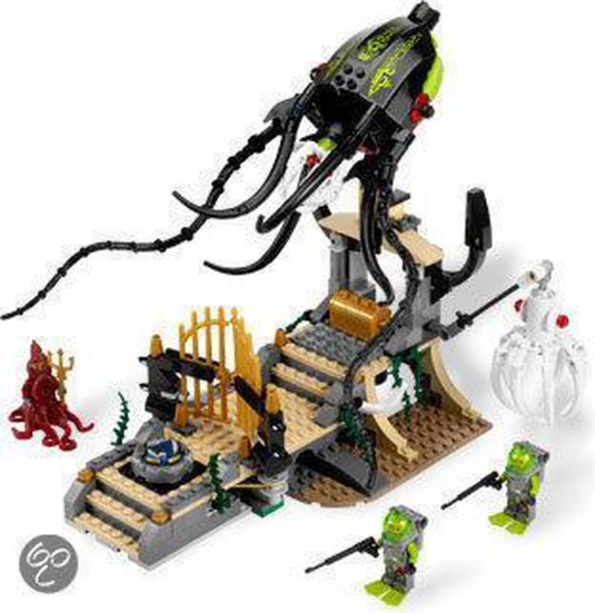 LEGO Atlantis Pijlinktvispoort 8061 - 354 Stukken - afbeelding 3 van 6
