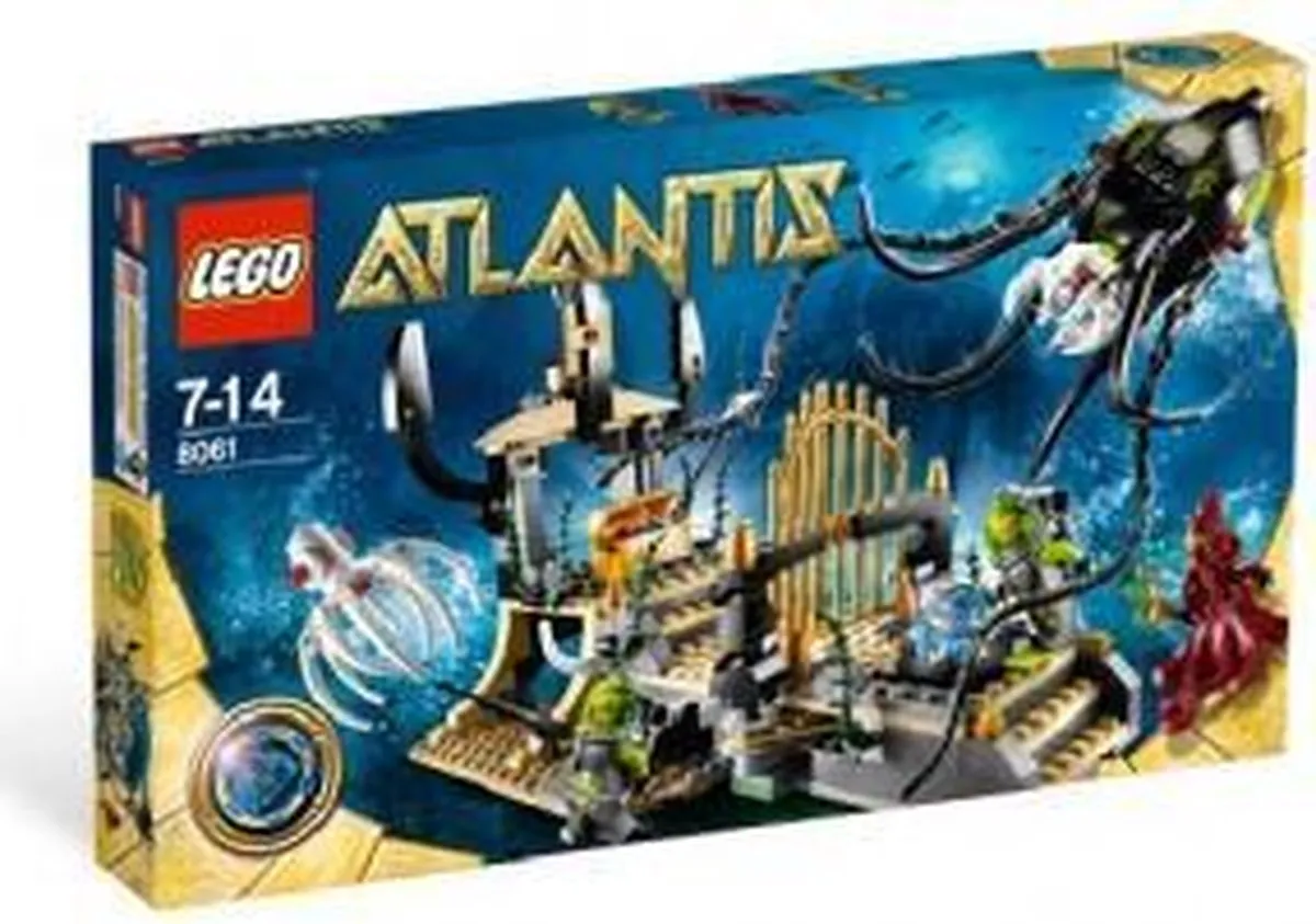 LEGO Atlantis Pijlinktvispoort 8061 - 354 Stukken - afbeelding 2 van 6