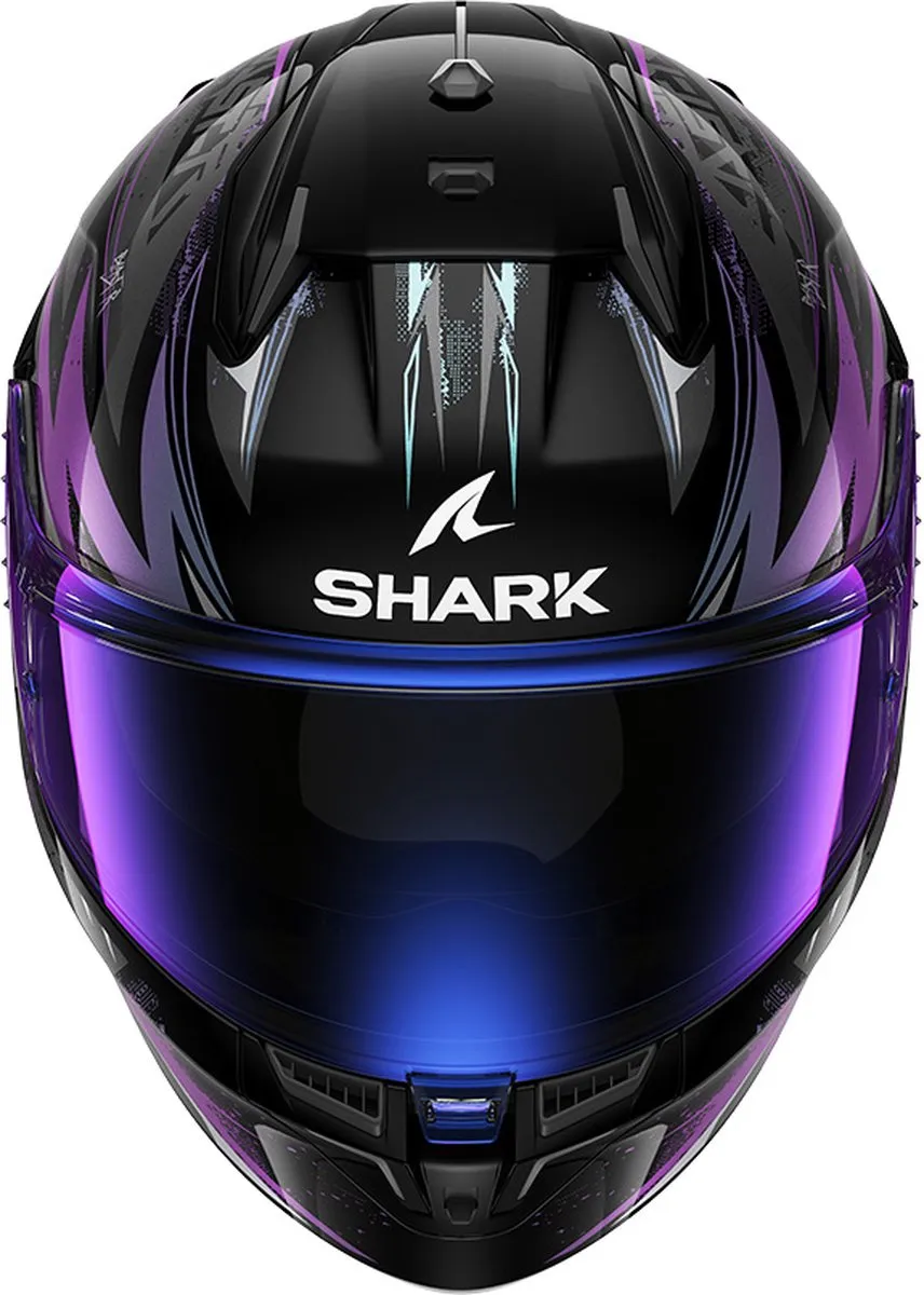 Shark D-Skwal 3 Blast-R Integraalhelm - Maat S - Zwart - afbeelding 6 van 6