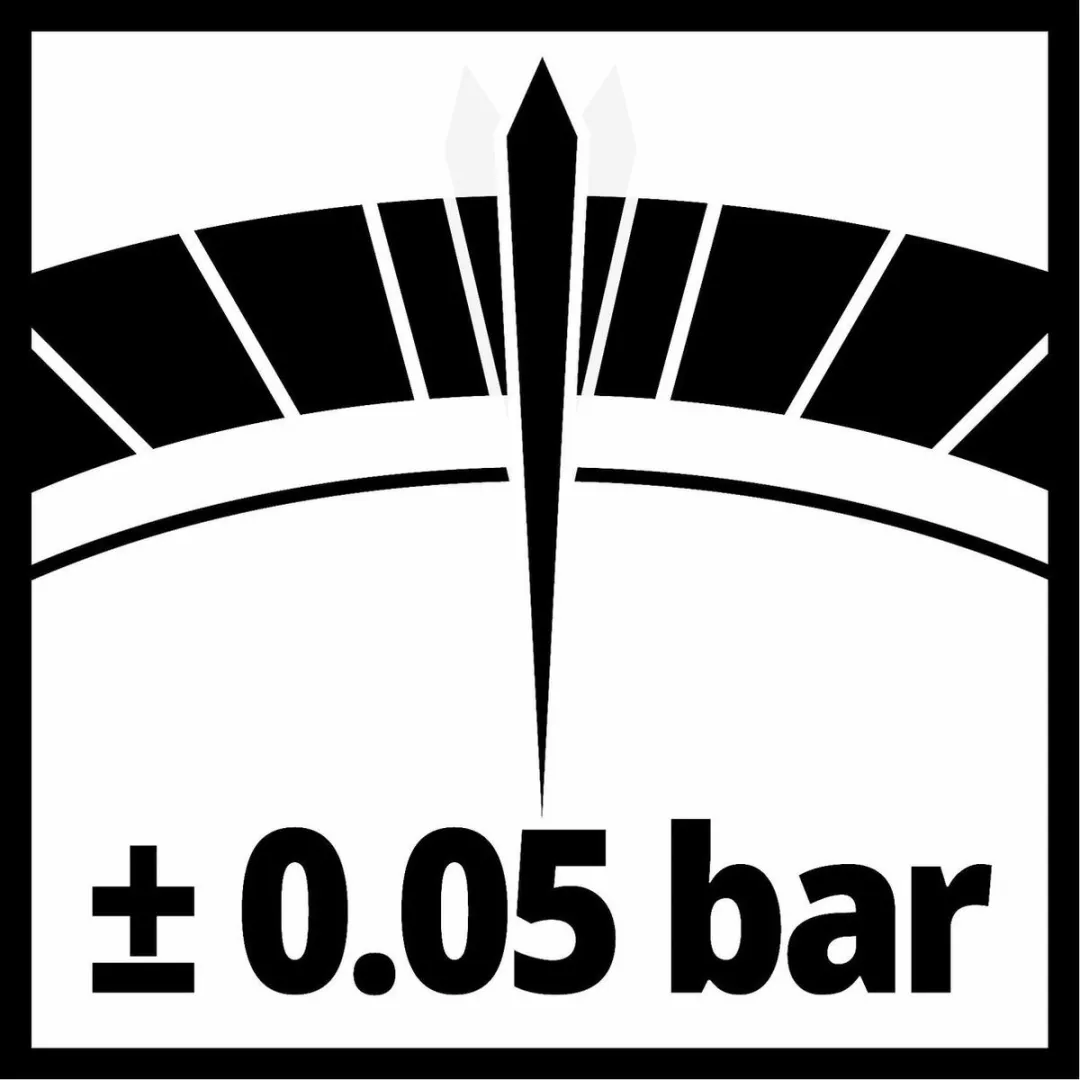 Einhell Pneumatische Bandenspanningsmeter 13 Bar - Auto - Zwart