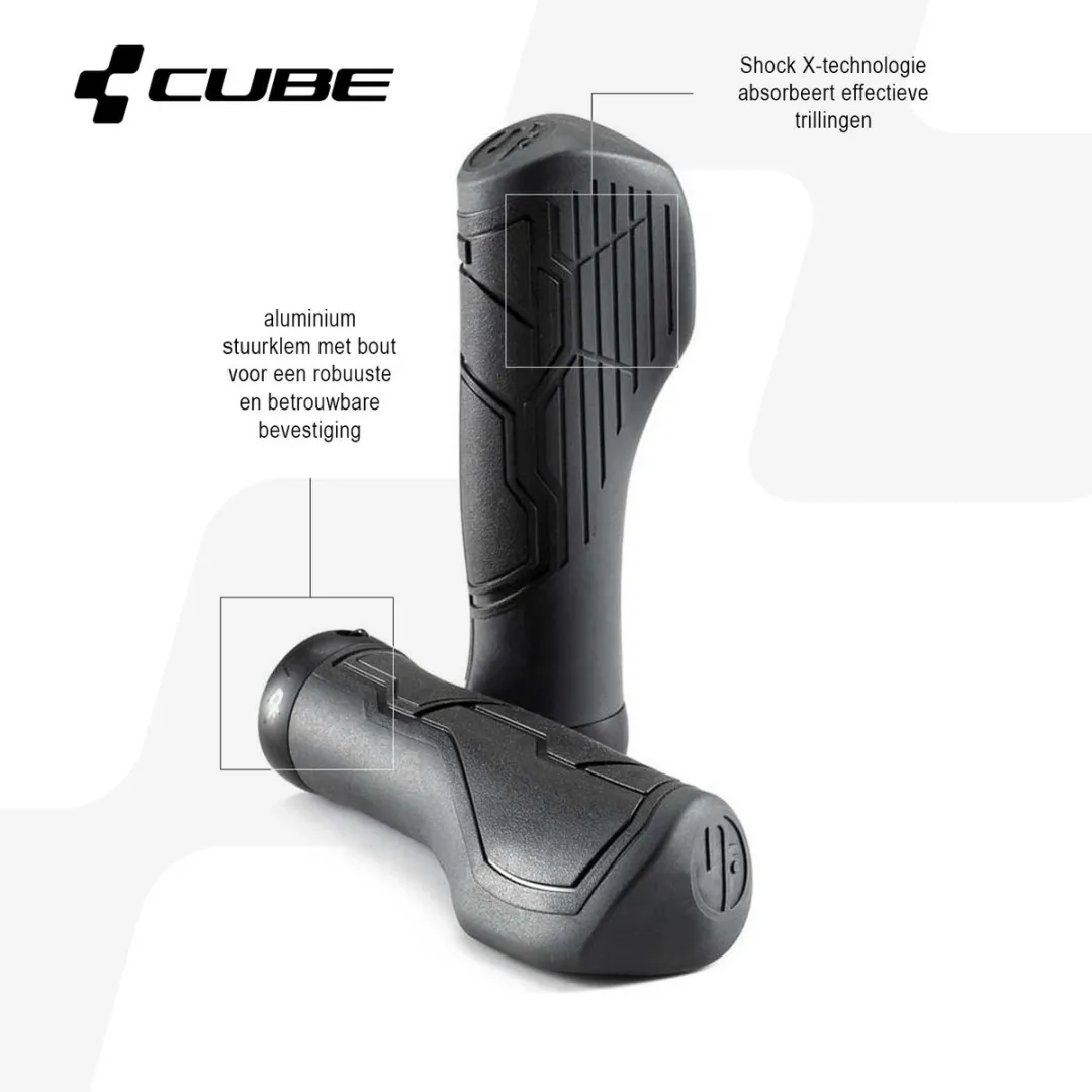 Cube Natural Fit Handvatten L - Zwart