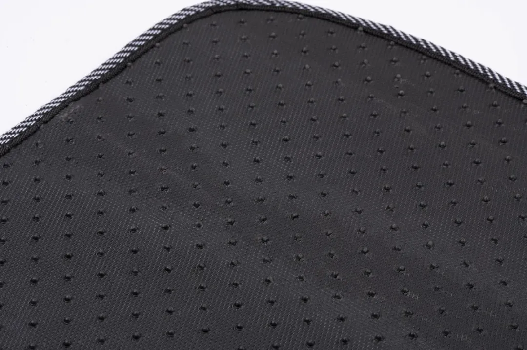 Dunlop Automatten Set 4 Stuks - 66x44cm & 28x42cm - Zwart/Wit