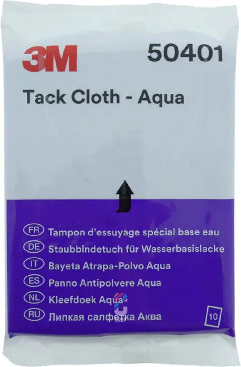 3M 50401 Kleefdoek voor watergedragen lakken - 10 Stuks