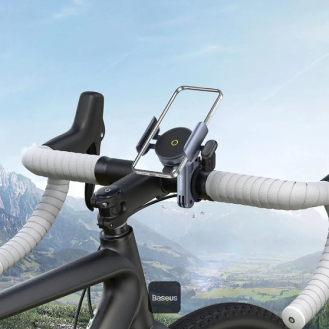 Baseus PrimeTrip Magnetische Fietshouder - MagSafe - Zwart