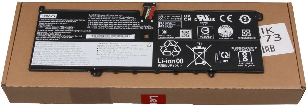 Lenovo L19C4PH2 Laptopbatterij 60Wh - afbeelding 2 van 3