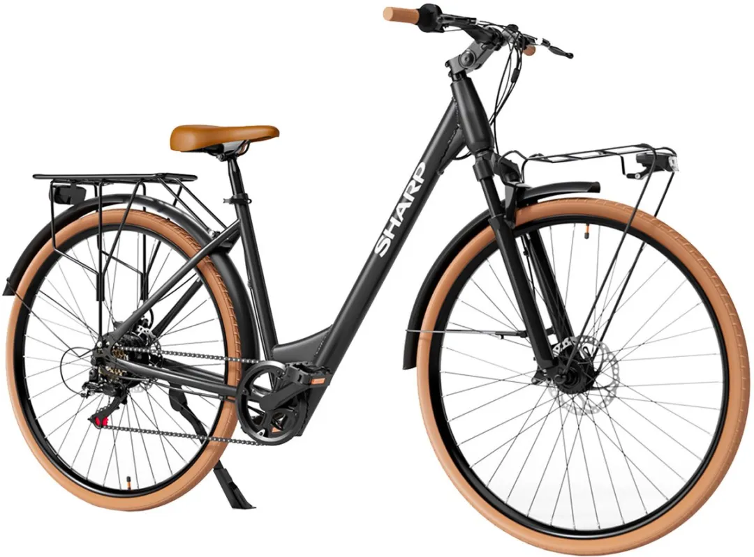 Sharp Queens Elektrische Damesfiets 28" - 250W - 290Wh - Zwart