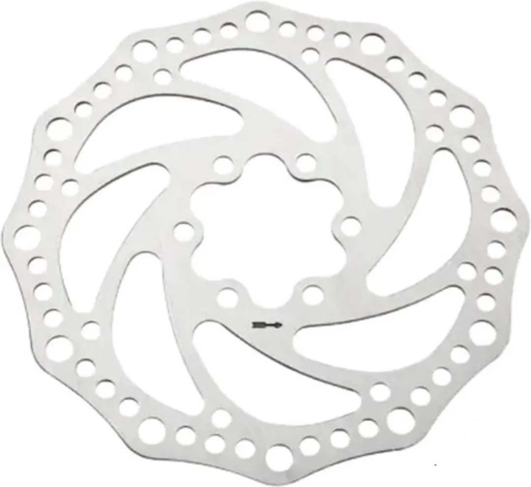 OUXI Schijfrem 160mm 6-Gaats RVS - Zilver