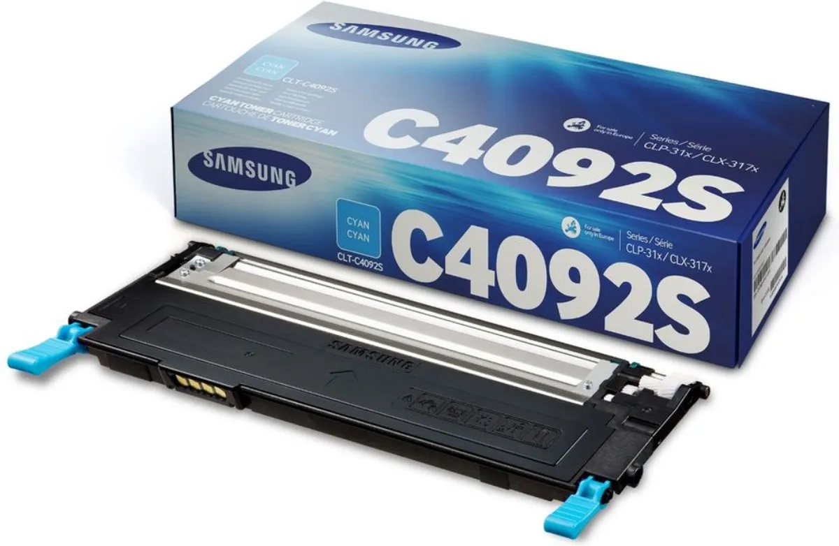Samsung CLP-310/315 Tonercartridge Cyaan 1000 Pagina's